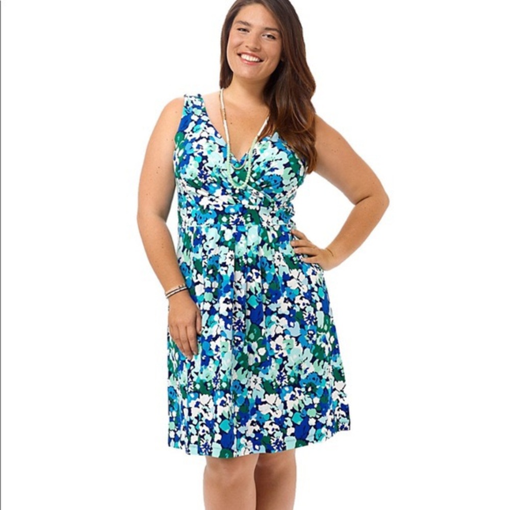 Lands End Floral Sundress